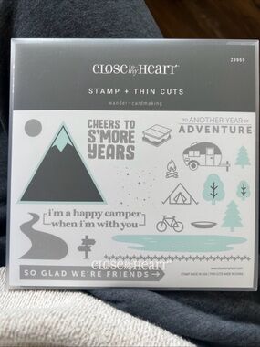Wander Cardmaking Stamp + Thin Cuts - CLOSE TO MY HEART - new